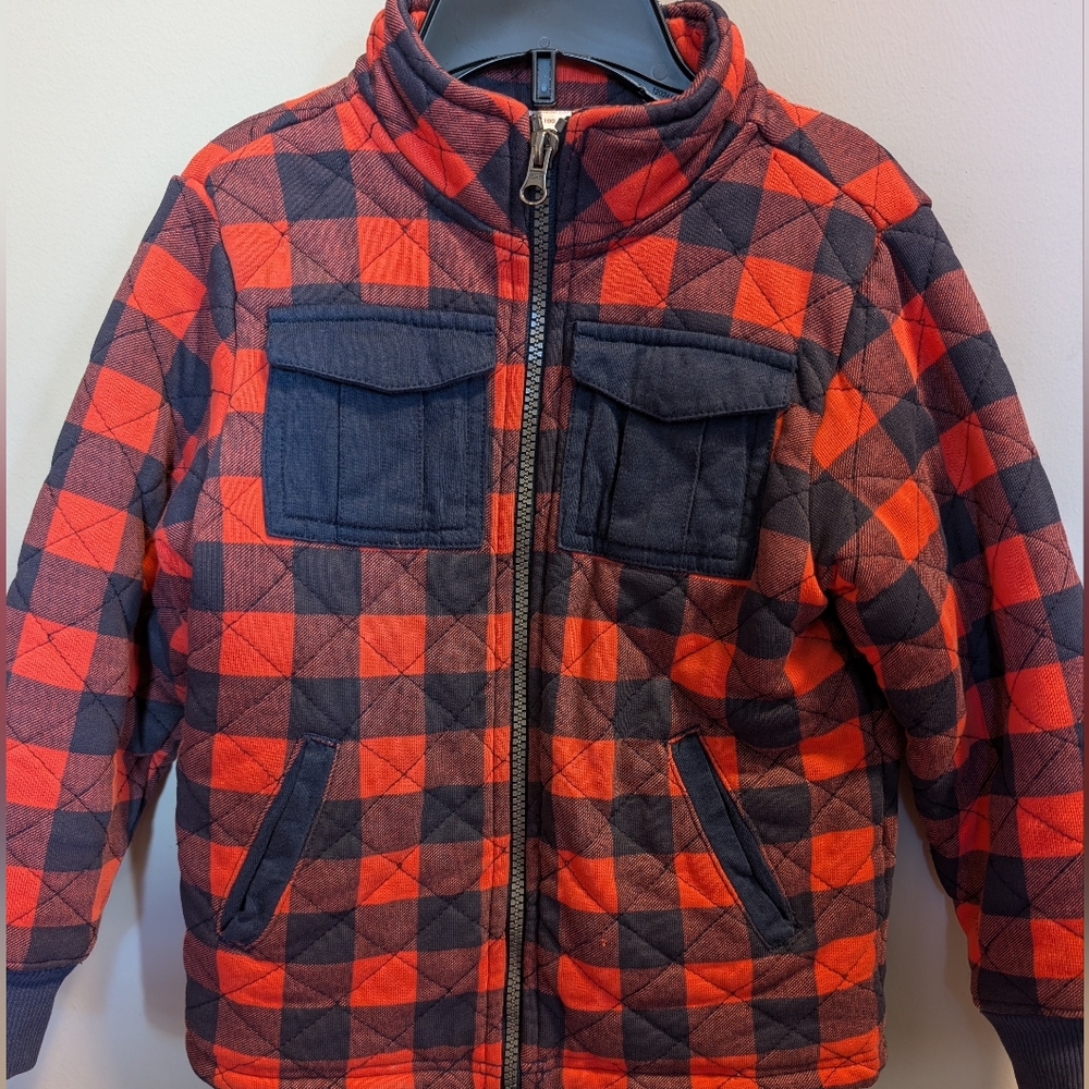 Hanna Andersson Quilted Jacket Frech Terry